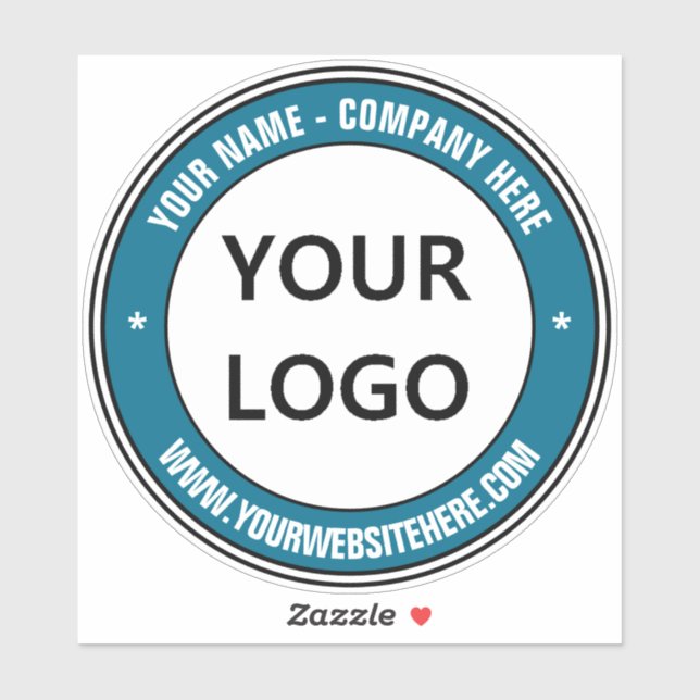 Sticker Modèle d'autocollant promotionnel du logo commerci (Feuille)