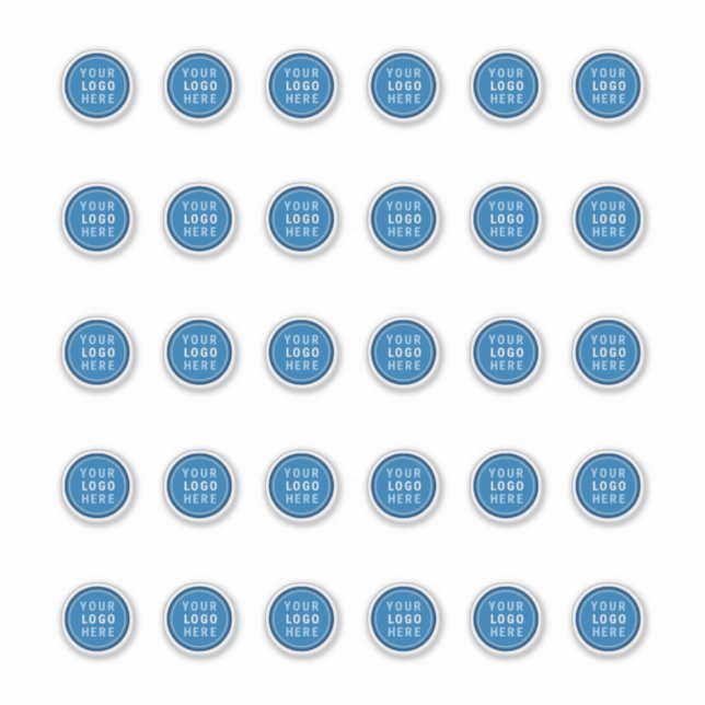 Sticker Modèle d'autocollant vinyle de logo d'entreprise 1 (Devant)