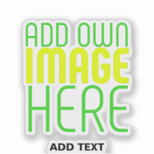 STICKER MODÈLE DE TEXTE D'IMAGE SIMPLE ET CLAIR MODERNE