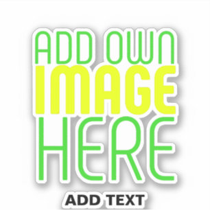 STICKER MODÈLE DE TEXTE D'IMAGE SIMPLE ET CLAIR MODERNE