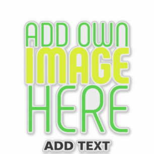STICKER MODÈLE DE TEXTE D'IMAGE SIMPLE ET CLAIR MODERNE