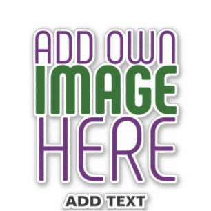 STICKER MODÈLE DE TEXTE D'IMAGE SIMPLE ET CLAIR MODERNE