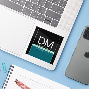 Sticker Modèle d'entreprise moderne   Toutes les couleurs 