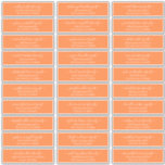 Sticker Modern Chic Script Mariage Nom d'hôte Adresse<br><div class="desc">Composé de serif simple et de typographie de script cursive moderne. Ces éléments sont simples,  élégants et modernes. Il y a 30 autocollants. Il est conçu par White Paper Birch Co. exclusif pour Zazzle. Disponible ici : http://www.zazzle.com/store/whitepaperbirch</div>