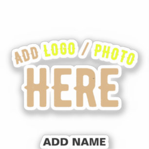 STICKER MODERNE MODERNE PERSONNALISABLE CLAIR VÉRIFIÉ