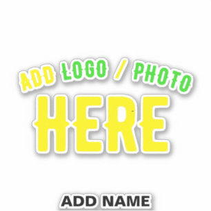 STICKER MODERNE MODERNE PERSONNALISABLE CLAIR VÉRIFIÉ