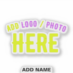 STICKER MODERNE MODERNE PERSONNALISABLE CLAIR VÉRIFIÉ