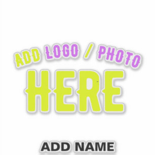 STICKER MODERNE MODERNE PERSONNALISABLE CLAIR VÉRIFIÉ