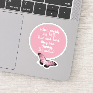 Sticker Modifier la citation du Bouddha mondial