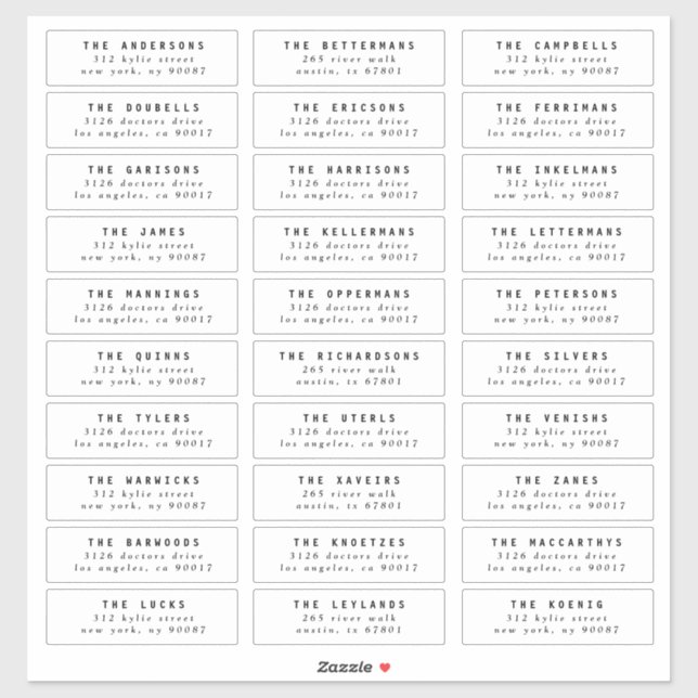 Sticker modifier le cachet d'adresse d'invité mariage indi (Feuille)