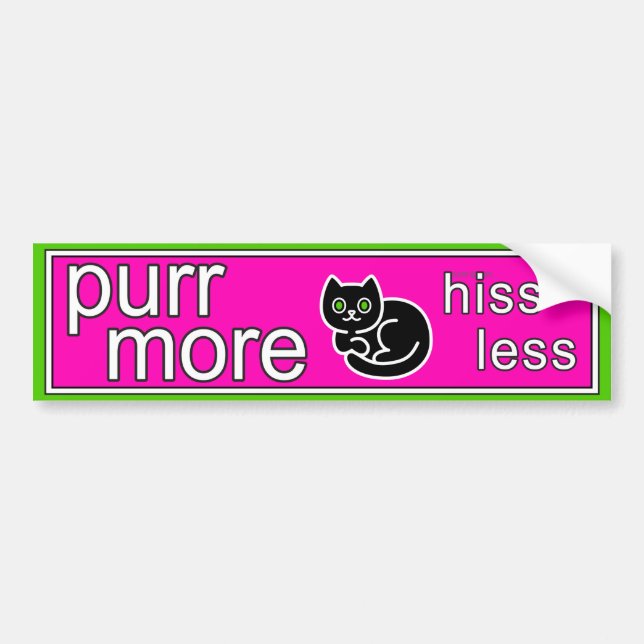 Sticker Moins Bumper De Purge Plus (Devant)