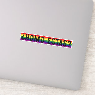 Sticker Mois de la fierté gay LGBTQ espagnol mexicain Homo