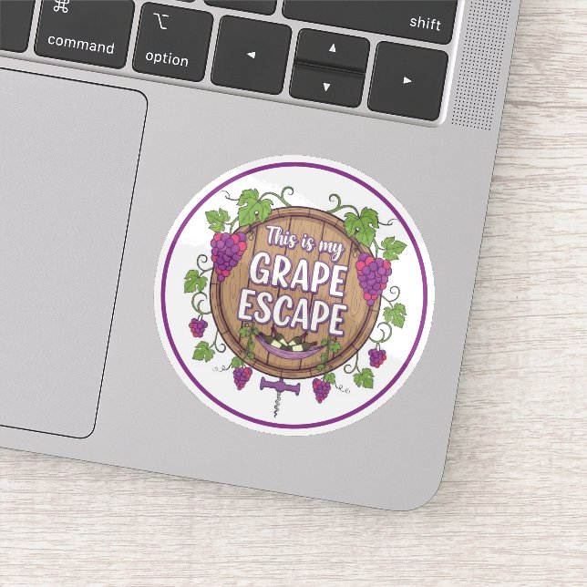 Sticker Moment Vin (Détail)