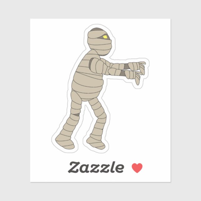 Sticker Momie (Feuille)
