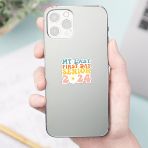 Sticker Mon dernier premier jour Classe terminale 2024