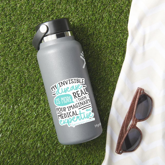 Sticker Mon invisible Dysautonomie de maladie (HydroFlask Insitu)