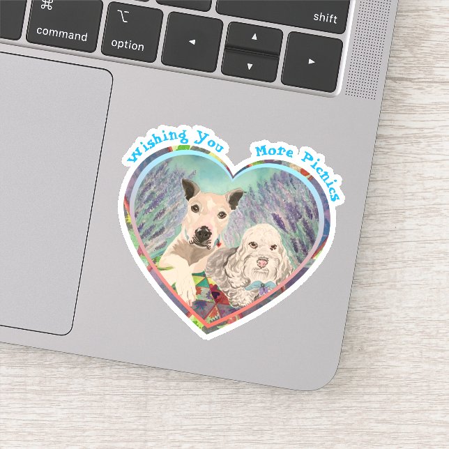 Sticker Mon vœu pour vous (Détail)
