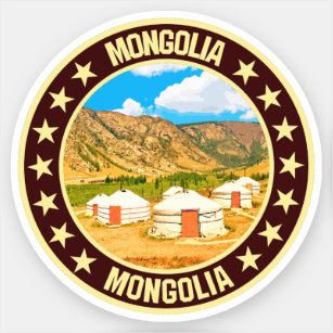 Sticker Mongolie