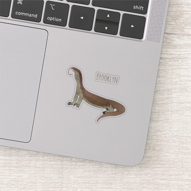 Sticker Monitor lizard (Détail)