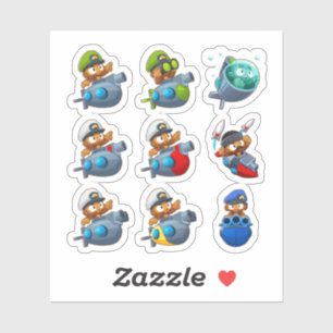 Sticker Monkey Bloons Td 6