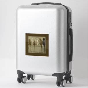 Sticker Monkeys Business Anniversaire Du Groupe Personnali