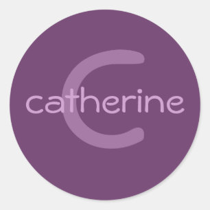 Sticker Monogram & Name