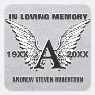 Sticker Monogram Silver