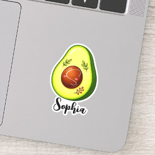 Sticker Monogramme de nom personnalisé   Professeur Avocat