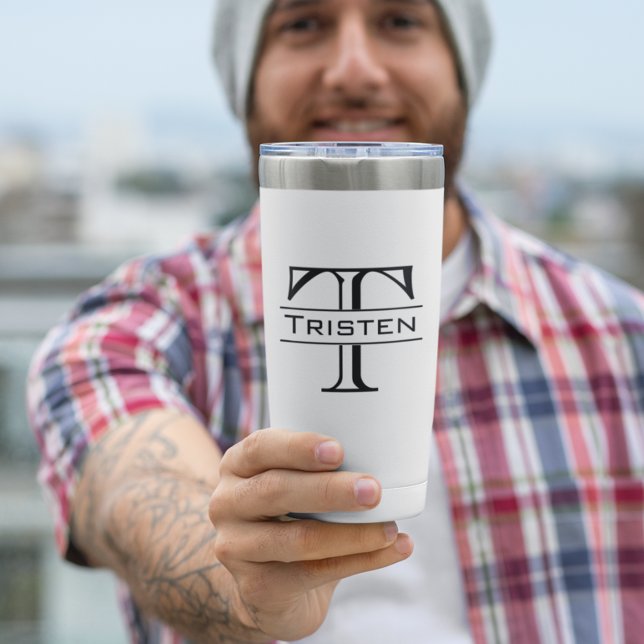 Sticker Monogramme découpe découpe personnalisée (Créateur téléchargé)