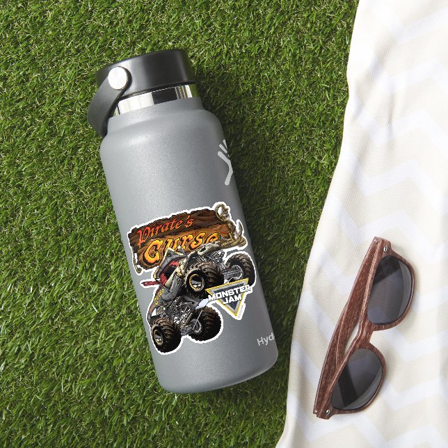Sticker Monster Jam Pirate's Curse & Logo (HydroFlask Insitu)