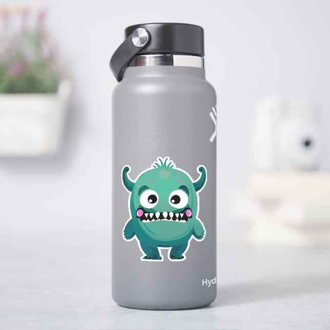 Sticker Monster monstre de Whimsical pour enfants (HydroFlask)