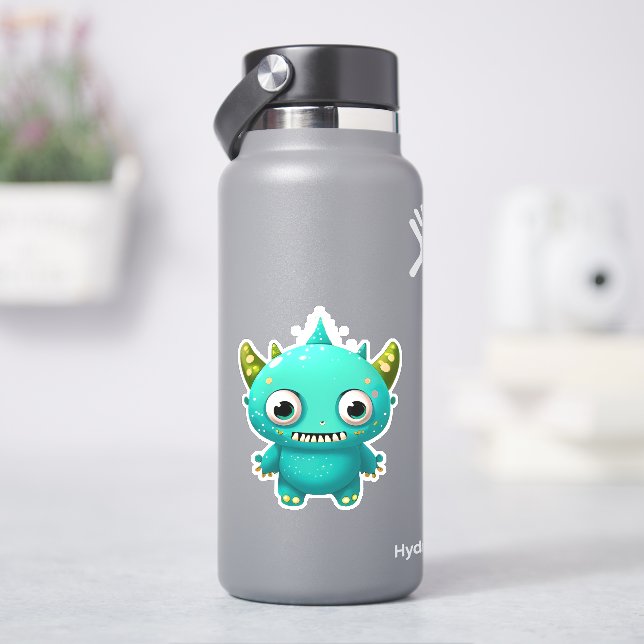 Sticker Monster monstre de Whimsical pour enfants (HydroFlask)