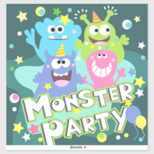 Sticker Monster Party