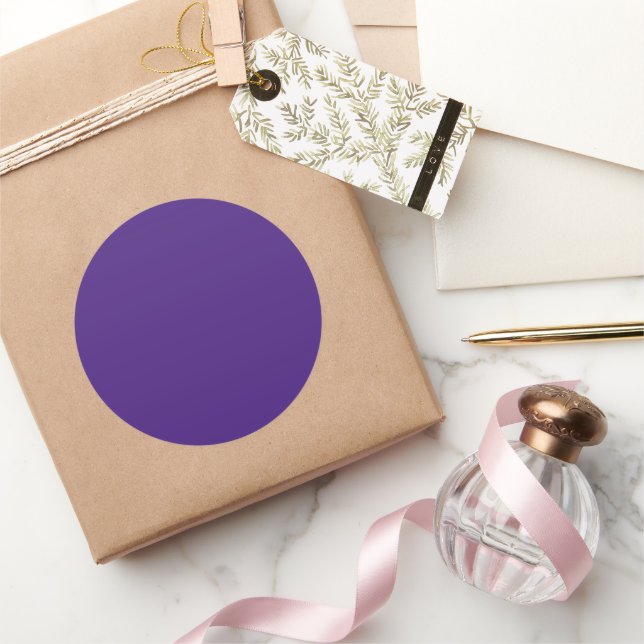Sticker Monster Purple Grand Rond (Cadeaux)