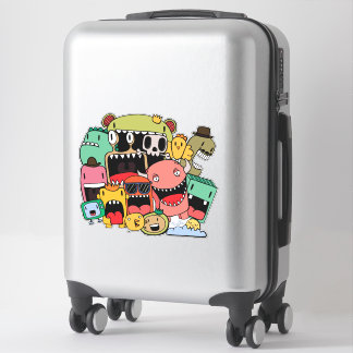 Sticker Monsters garçons mignonne effroi Graf Street Vinyl