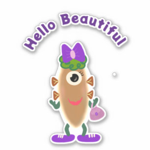 Sticker Monstre de pomme de terre