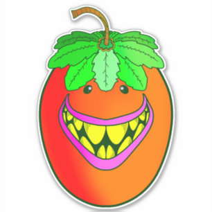Sticker Monstre de Tomate
