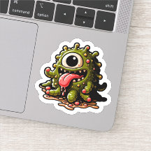 Sticker monstre gras