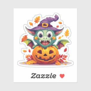 Sticker Monstre Ridicule d'Halloween