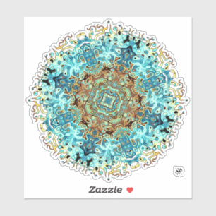 Sticker Monstres Mandala 4