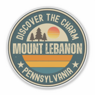 Sticker Mont Liban, Pennsylvanie