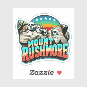 Sticker Mont Rushmore, Dakota du Sud