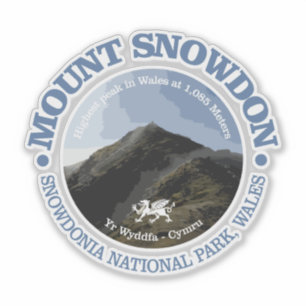 Sticker Mont Snowdon