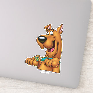 Sticker Montez les pattes de Scooby-Doo