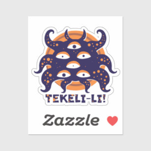 Sticker Monts Shoggoth de la folie Lovecraft