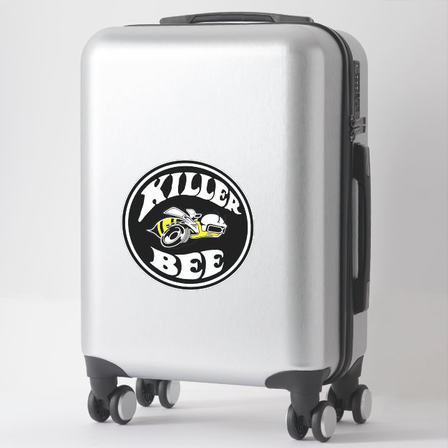 Sticker Mopar - Abeille tueuse - Super Abee (Sur valise)