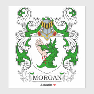 Sticker Morgan Family Crest