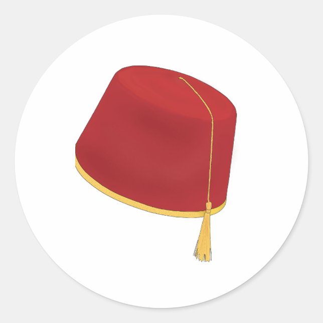 Sticker Moroccan Hat (Devant)