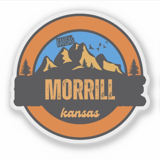 Sticker Morrill, Kansas (Devant)