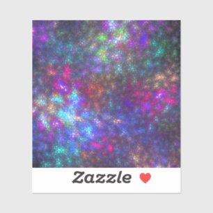 Sticker Mosaïque galactique